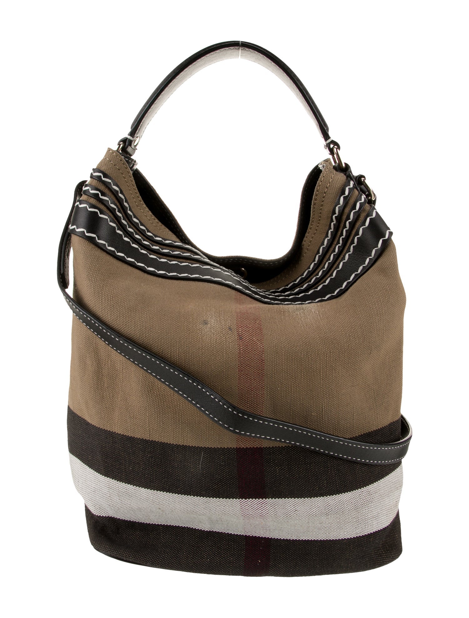 Burberry Super Nova Check Shoulder Bag